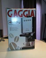 Gaggia New Baby on box.jpg
